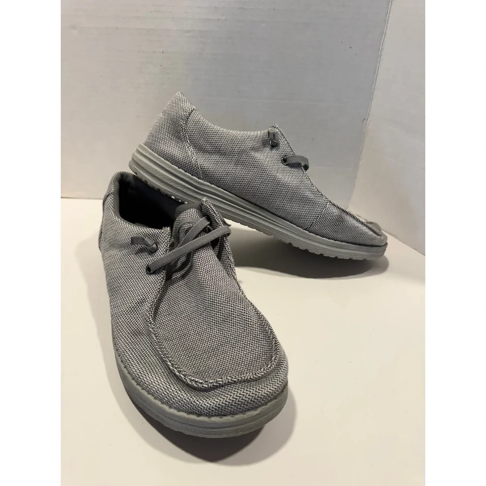 Skechers Relaxed Fit‎ Air-Cooled Memory Foam Loafer 12 Grey Excellent